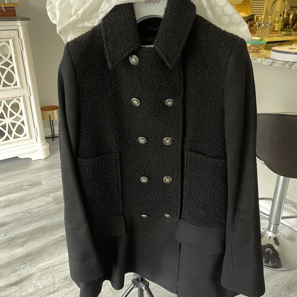KENZO black coat Size 38/ Medium